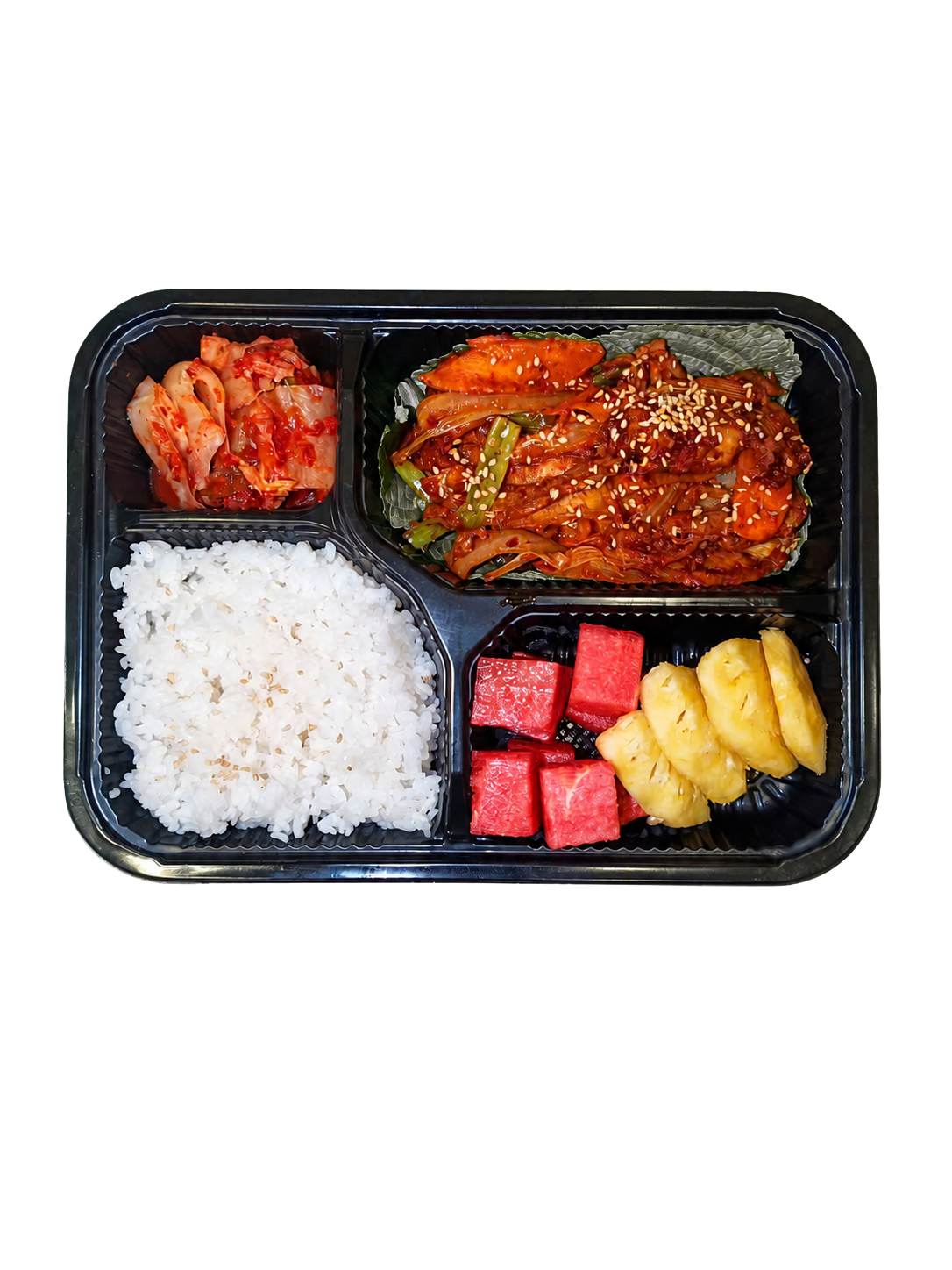 매운 돼지고기 볶음 덮밥